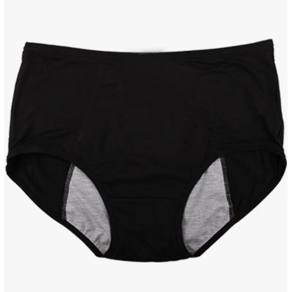 YOYI Bamboo Period Underwear 3 Pair Pack Leakproof Breathable Soft Panty Size L